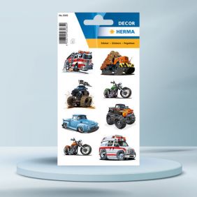 Sticker Decor, masini americane, HERMA