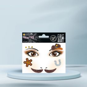 Sticker Face Art - decor pentru fata, "Noroc", HERMA
