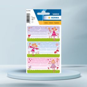 Sticker Vario, etichete scolare cu printese, HERMA
