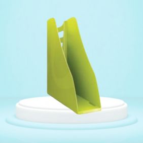 Suport din plastic pentru documente, verde, ARDA